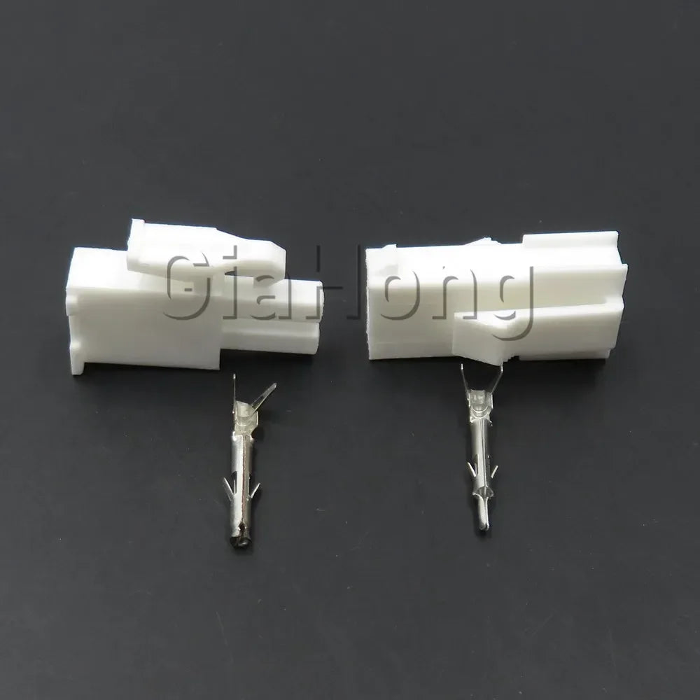 1 Set 2 Ways FL-R FL-P Car High Temperature Resistance Wiring Socket FL Motor Connector 4.14mm Auto AC Assembly Accessories