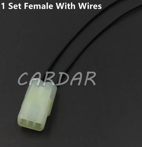 1 Set 2 Pin 6187-2801 6187-2804 Automotive Connector AC Assembly Power Battery Waterproof Electronic Reversing Radar Wire Socket