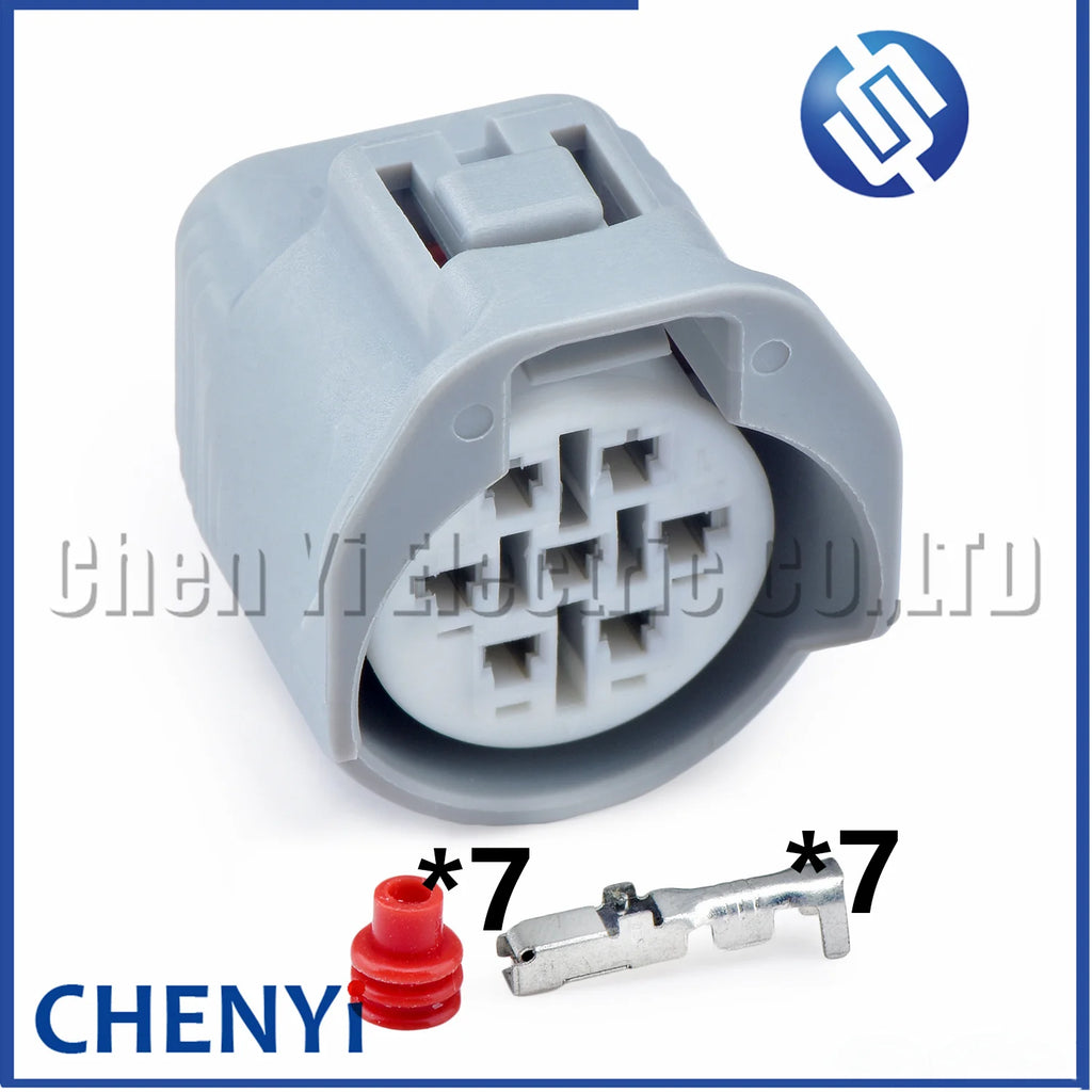 7 Pin Auto Connector Headlight Lamp Assembly Fog lamp plug 6189-0127 6188-0067 90980-10931 For Toyota Camry Lexus Mazda Honda