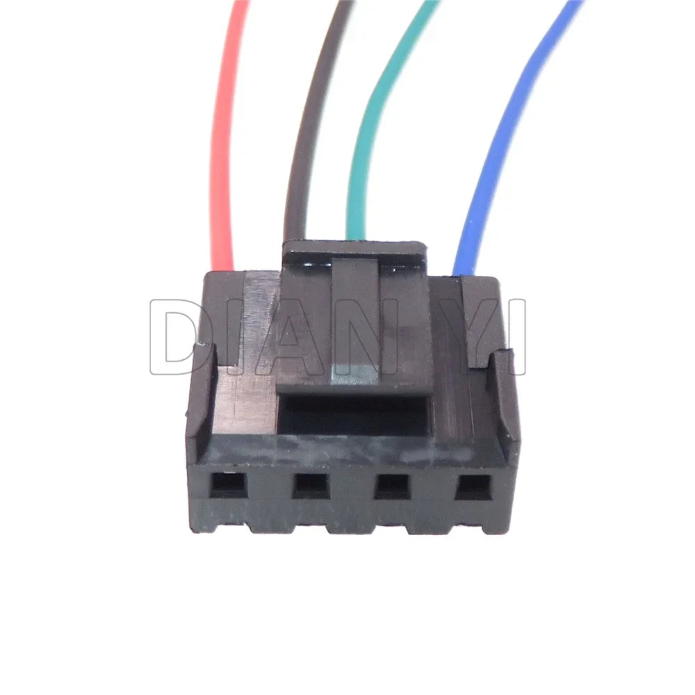 1 Set 4 Way Automotive Electrical Socket with Cables VH-4Y VH AC Assembly Car Wiring Terminal Connector Assembly