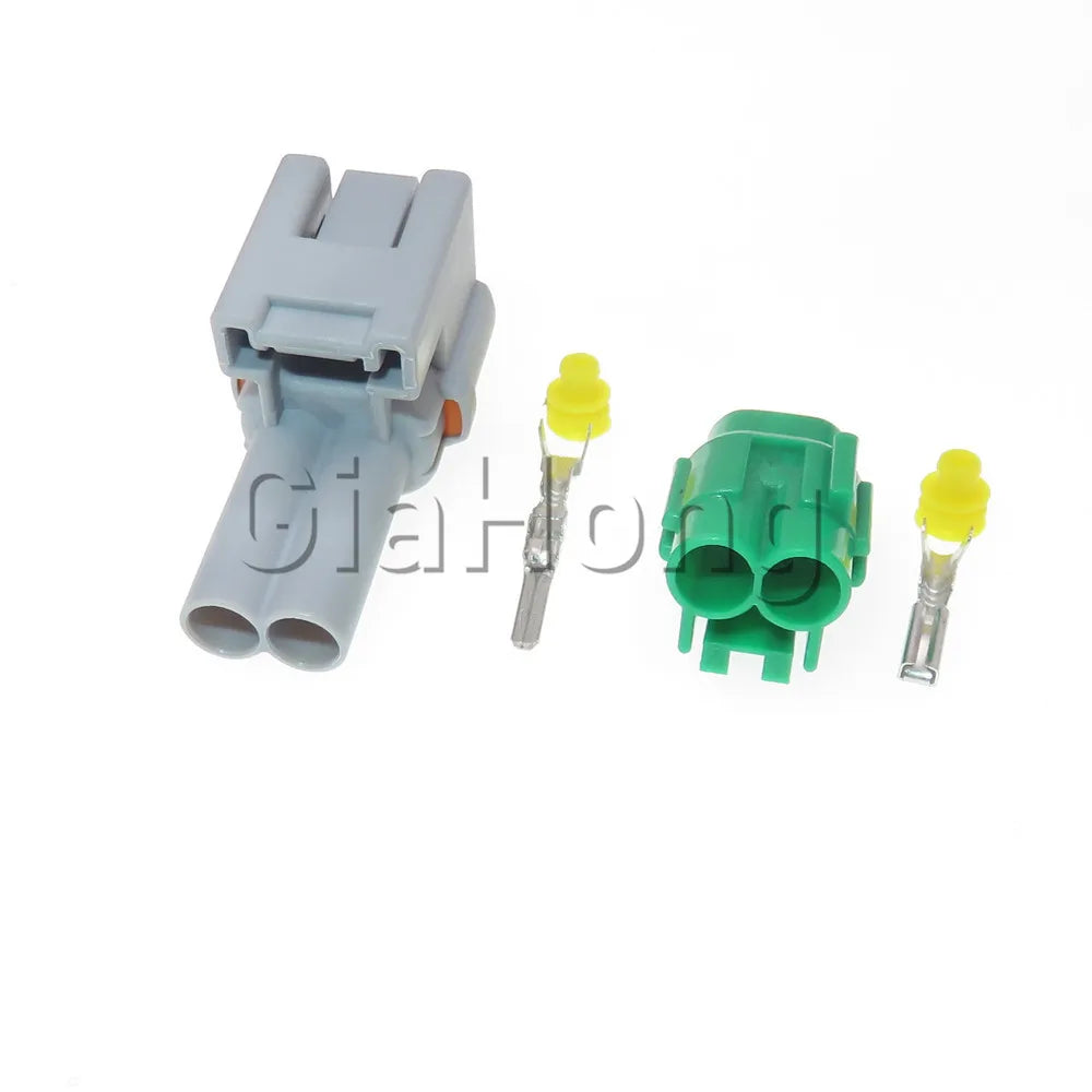 1 Set 2 Ways 6187-2581 6180-2591 Waterproof Auto Connector AC Assembly Car Socket With Terminals and Seals