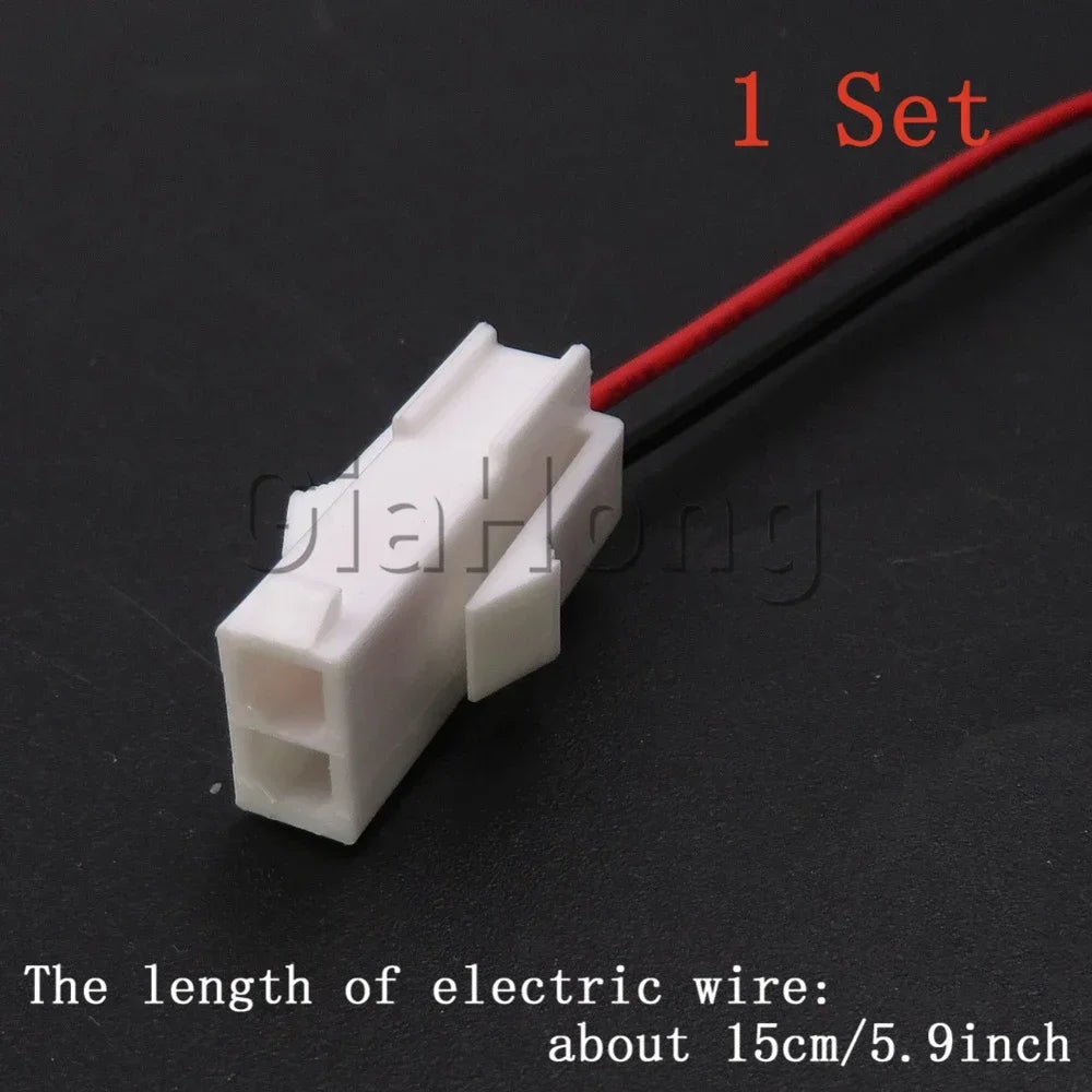 1 Set 2 Ways FL-R FL-P Car High Temperature Resistance Wiring Socket FL Motor Connector 4.14mm Auto AC Assembly Accessories