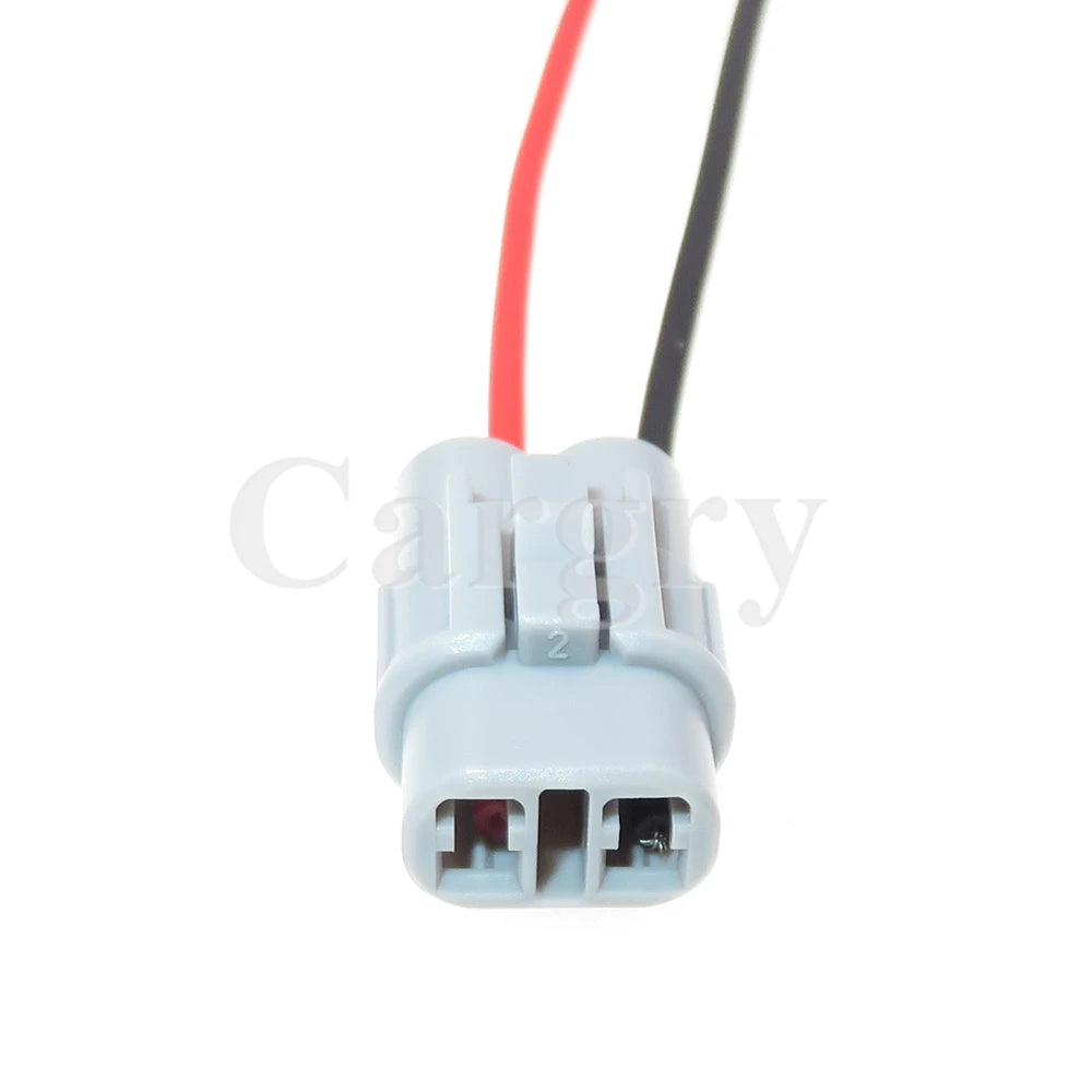 1 Set 2P 6180-2321 6187-2311 AC Assembly Grey Automobile Electric Wire Socket Car Plastic Housing Waterproof Connector