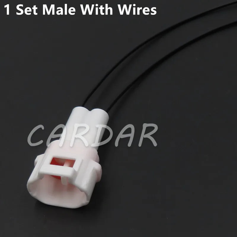 1 Set 2 Pin 6180-2181 6187-2171 MT090 Automotive Connector AC Assembly Waterproof Auto Plug Motorcycle Socket