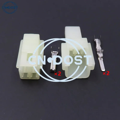 1 Set 2 Pin 6090-1031 6090-1001 Auto Plug AC Assembly Wiring Harness Connector Motorcycle Socket