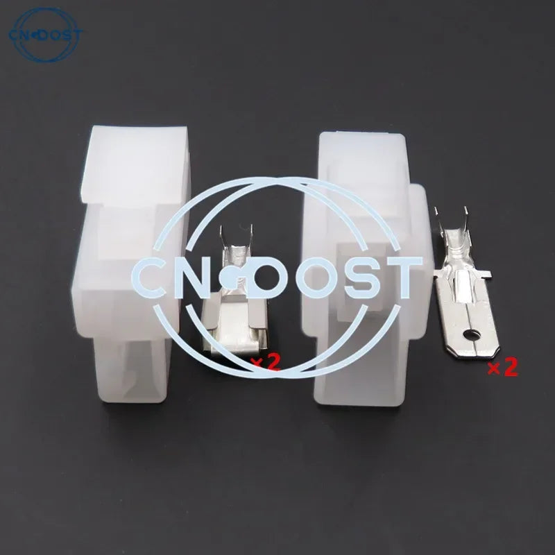 1 Set 2 Way Map Sensor AC Assembly Auto Wiring Plug Motorcycle Automobile Engine Connector