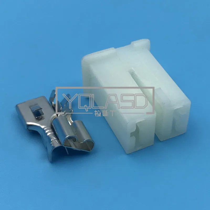 1 Set 2 Way Auto Socket Car Wiring Plug With Terminals AC Assembly Automotive Light Connector