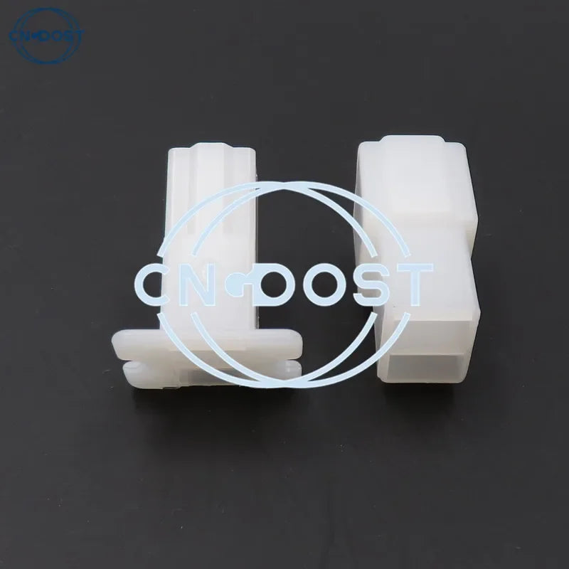 1 Set 2 Pin AC Assembly White ABS Wire Harness Connector Automotive Connector Household Socket