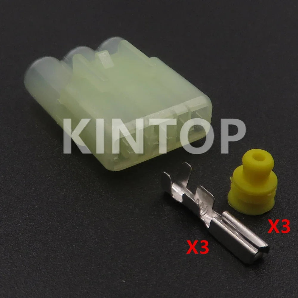 1 Set 3 Pins AC Assembly Car Electric Jet Locomotive Plug 6180-3451 6187-3801Auto Oil Pump Wiring Male Female Socket With Wires