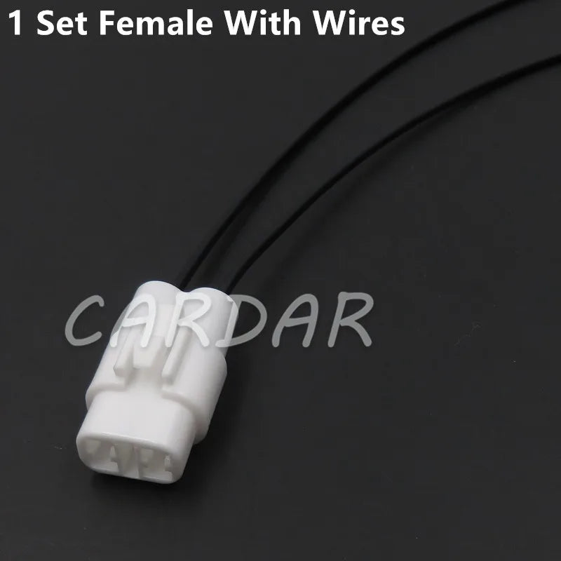 1 Set 2 Pin 6180-2181 6187-2171 MT090 Automotive Connector AC Assembly Waterproof Auto Plug Motorcycle Socket