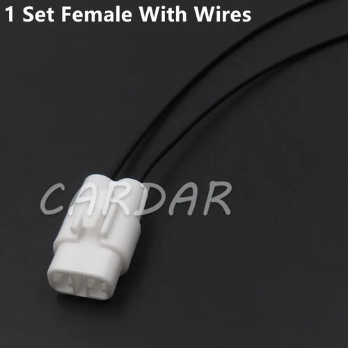 1 Set 2 Pin 6180-2181 6187-2171 MT090 Automotive Connector AC Assembly Waterproof Auto Plug Motorcycle Socket