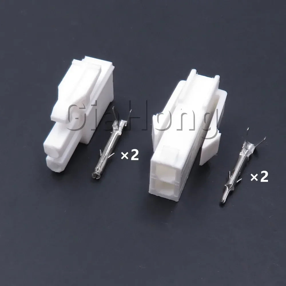 1 Set 2 Ways FL-R FL-P Car High Temperature Resistance Wiring Socket FL Motor Connector 4.14mm Auto AC Assembly Accessories