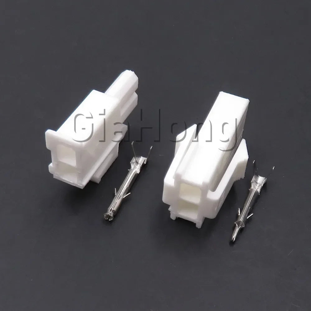 1 Set 2 Ways FL-R FL-P Car High Temperature Resistance Wiring Socket FL Motor Connector 4.14mm Auto AC Assembly Accessories