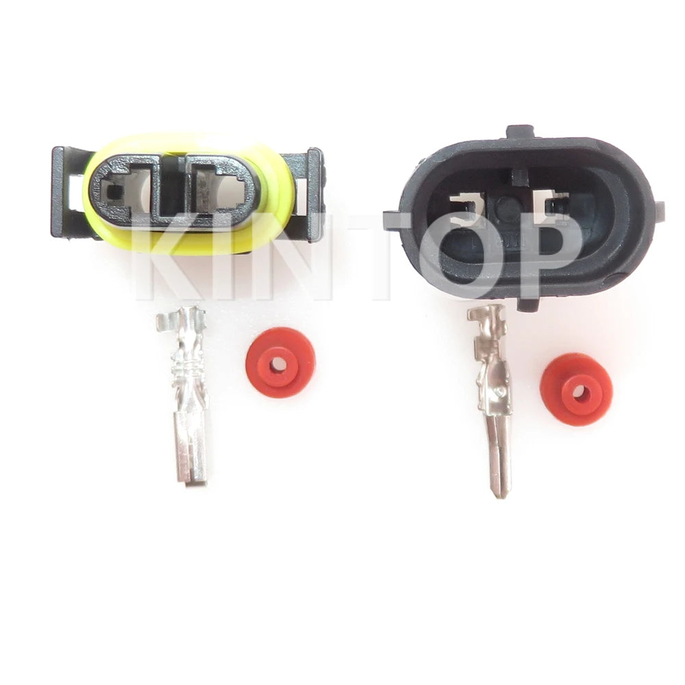 1 Set 2 Pins Car Parts AC Assembly 12124819 12124817 Auto Fog Lamp Electric Wire Waterproof Socket For H8 H9 H11 880