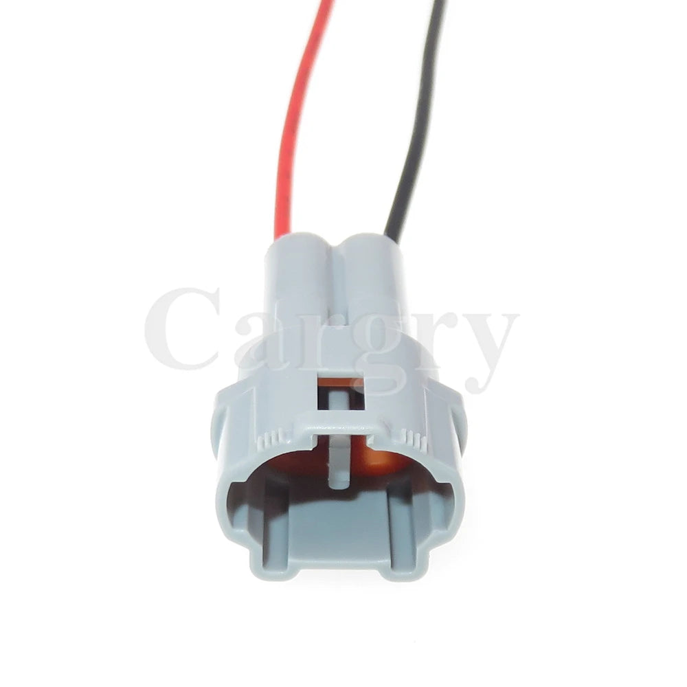 1 Set 2P 6180-2321 6187-2311 AC Assembly Grey Automobile Electric Wire Socket Car Plastic Housing Waterproof Connector