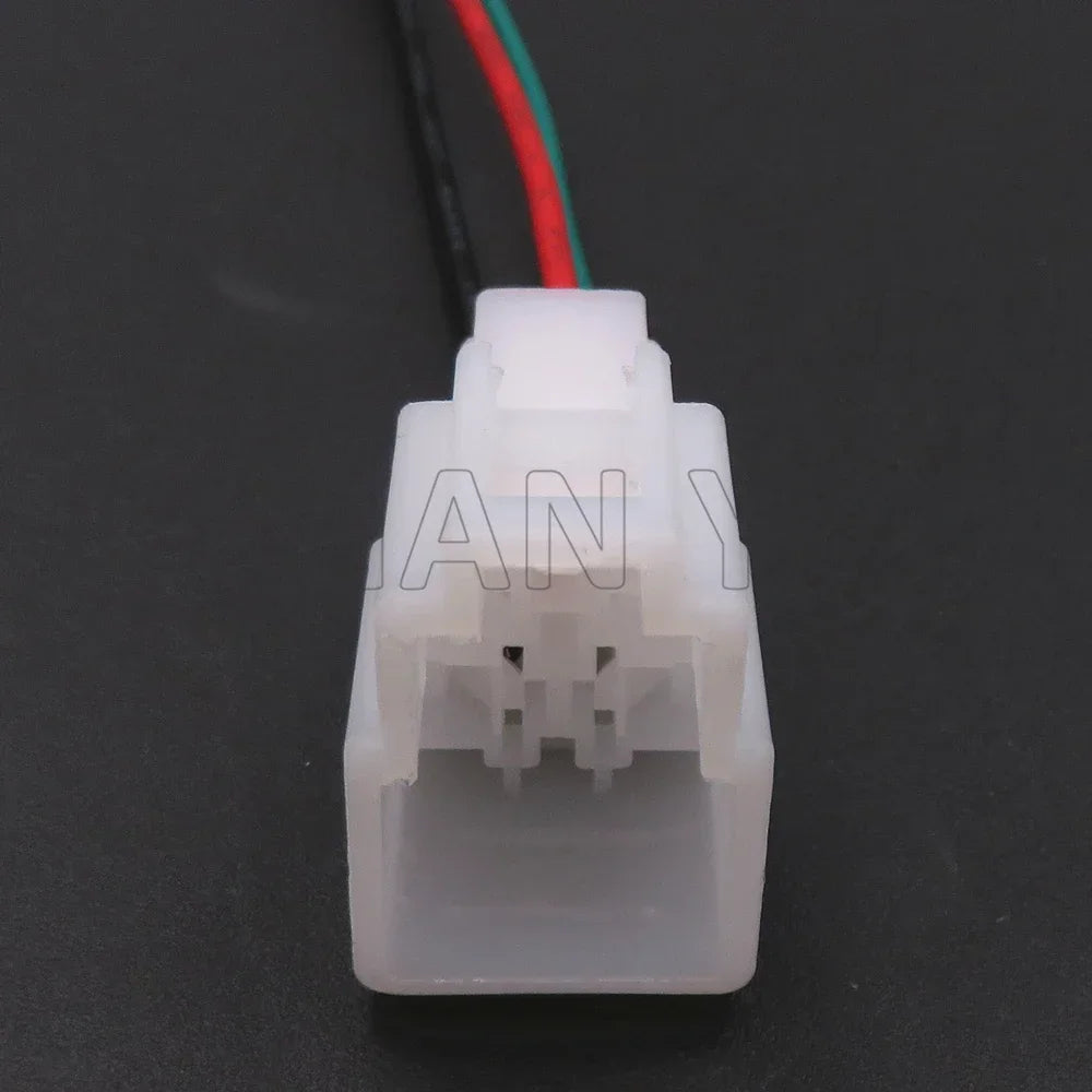 1 Set 3 Way Car High Current Unsealed Connectors With Cables AC Assembly Auto Wiring Terminal Socket 6070-3481 6070-3471