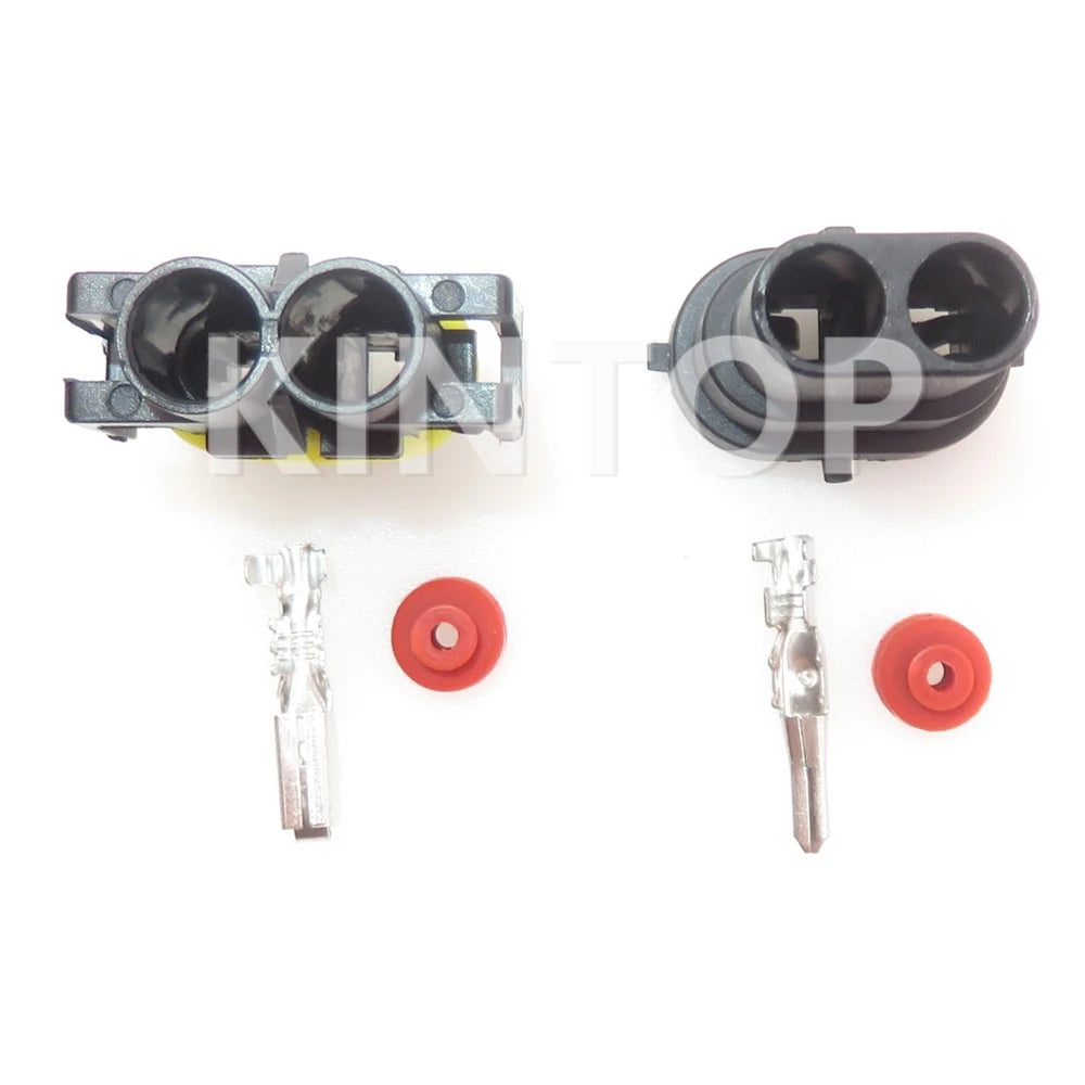 1 Set 2 Pins Car Parts AC Assembly 12124819 12124817 Auto Fog Lamp Electric Wire Waterproof Socket For H8 H9 H11 880