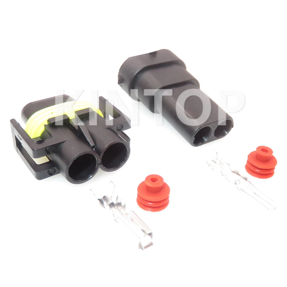 1 Set 2 Pins Car Parts AC Assembly 12124819 12124817 Auto Fog Lamp Electric Wire Waterproof Socket For H8 H9 H11 880