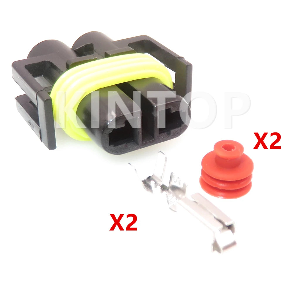 1 Set 2 Pins Car Parts AC Assembly 12124819 12124817 Auto Fog Lamp Electric Wire Waterproof Socket For H8 H9 H11 880
