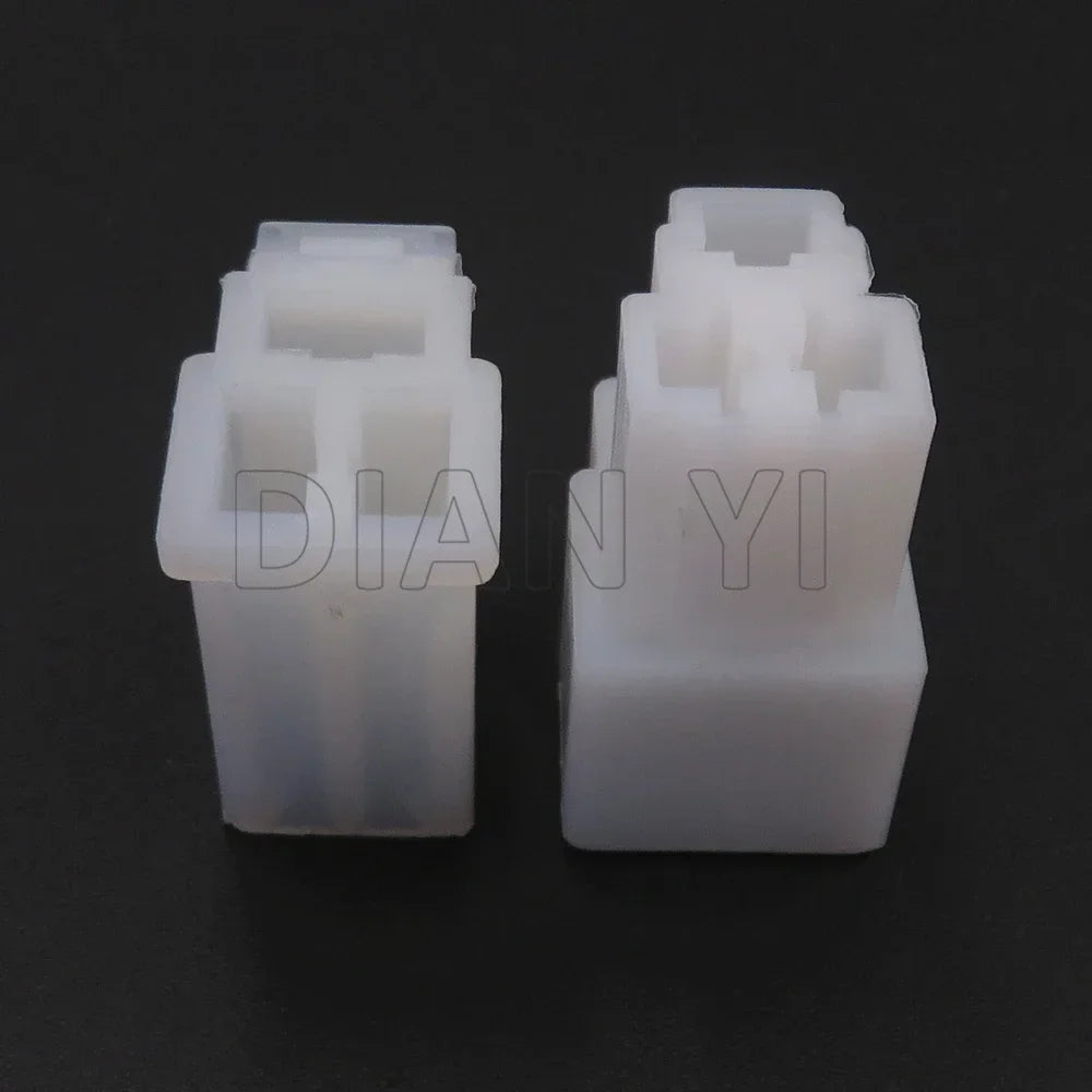 1 Set 3 Way Car High Current Unsealed Connectors With Cables AC Assembly Auto Wiring Terminal Socket 6070-3481 6070-3471