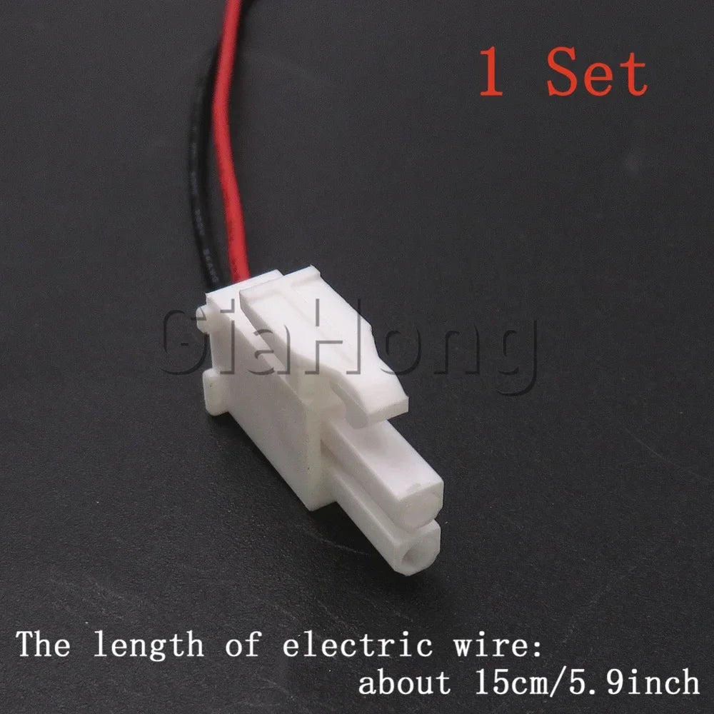 1 Set 2 Ways FL-R FL-P Car High Temperature Resistance Wiring Socket FL Motor Connector 4.14mm Auto AC Assembly Accessories
