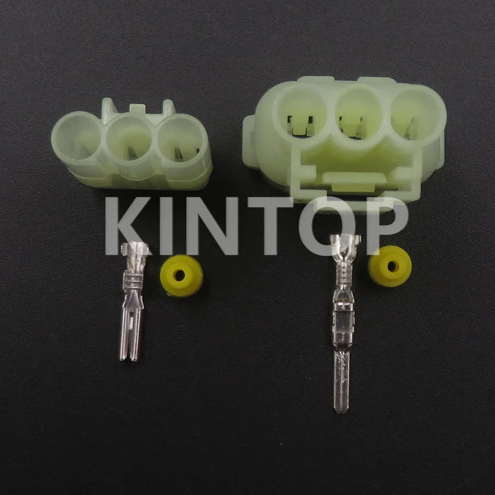 1 Set 3 Pins AC Assembly Car Electric Jet Locomotive Plug 6180-3451 6187-3801Auto Oil Pump Wiring Male Female Socket With Wires